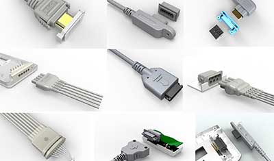 Holter & Telemeter Box Cables-plug